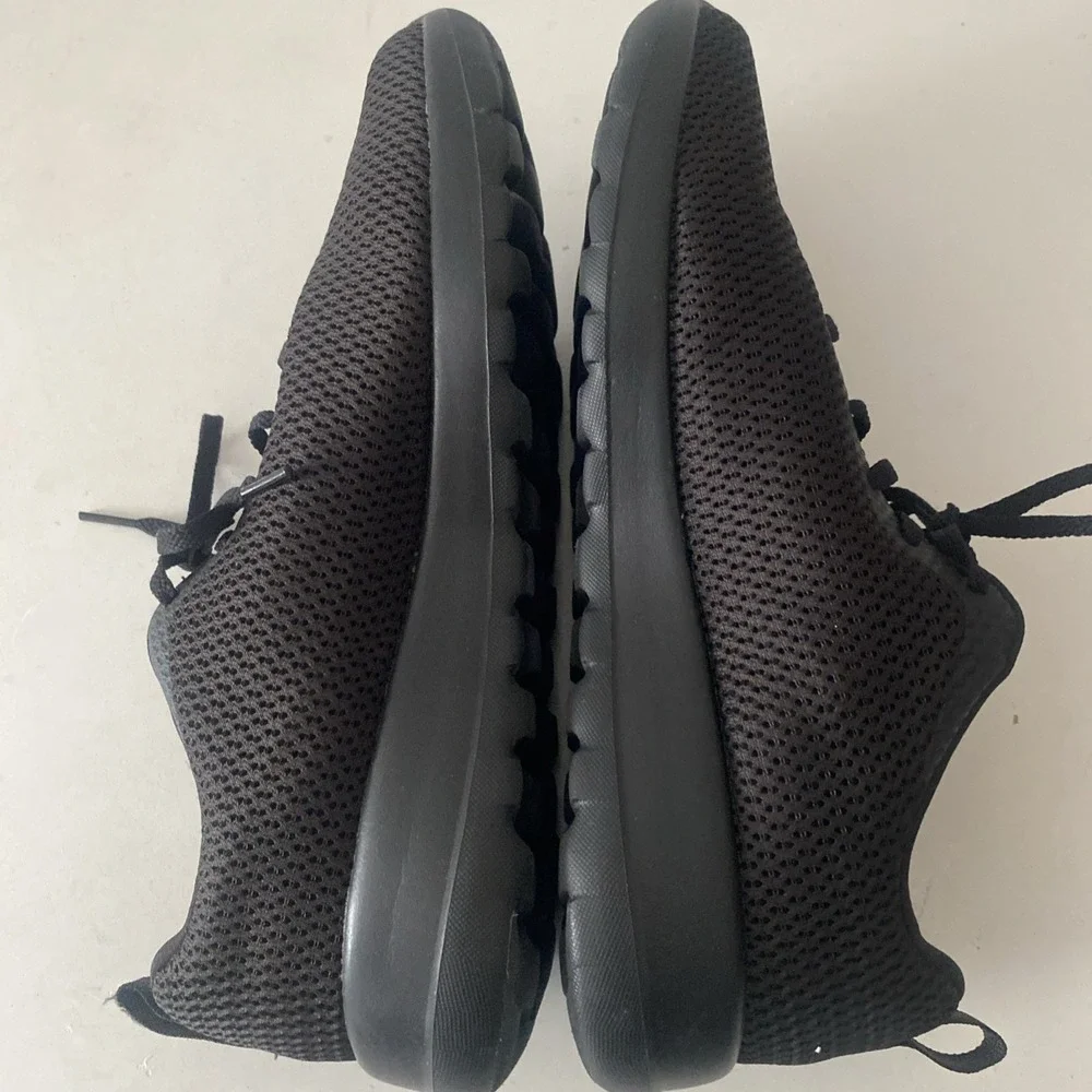 Skechers Sneakers Womens Size 9.5 Go Walk Joy Goga Max Gen 5 Black Mesh Low Top